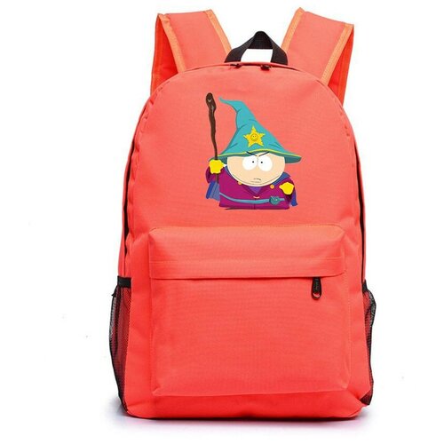 Рюкзак Эрик картман (Палка истины) (South Park) оранжевый №7 рюкзак эрик картман палка истины south park розовый 7