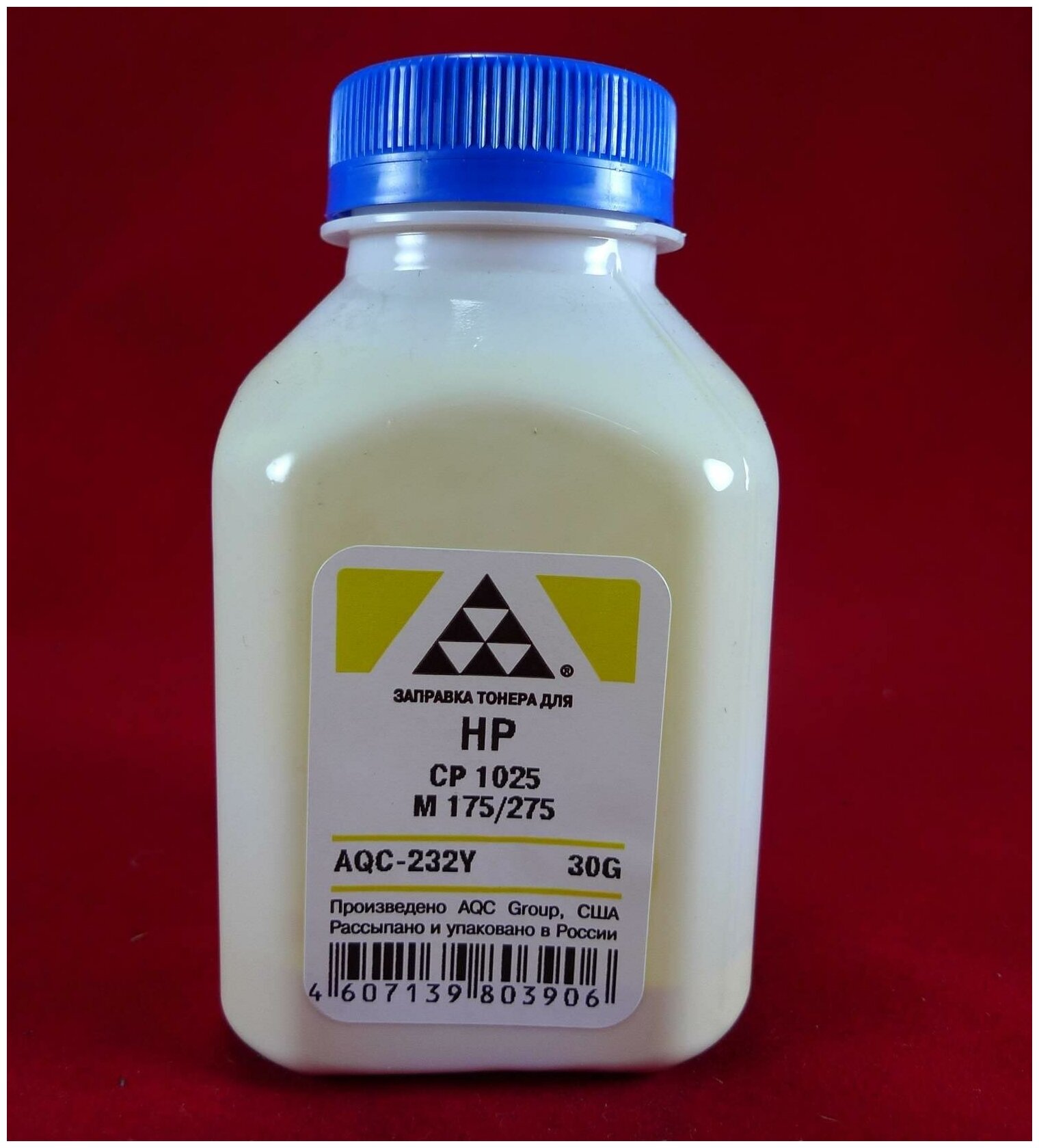 Тонер HP CP 1025, M 175, 275 Yellow (фл. 30г) AQC {AQC-232Y}