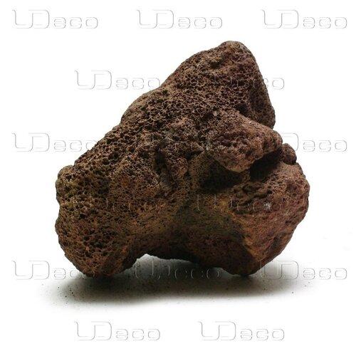 UDeco Brown Lava M - Натуральный камень Лава коричневая даквариумов и террариумов