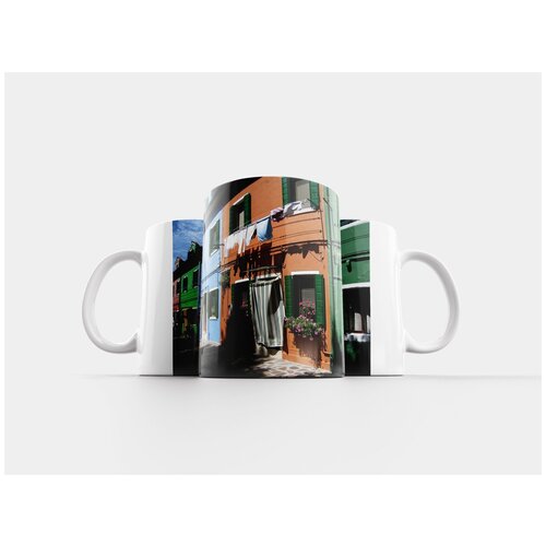 фото Кружка "бурано, италия, красочный" 320 мл lotsprints