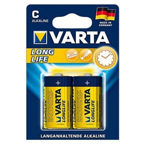 Эл. питания Varta Longlife LR14 C BL2 элемент питания duracell lr14 bl2 basic