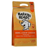 Barking Heads Сухой корм "До последнего кусочка" с курицей и рисом для собак с чувствительным пищеварением (BOWL LICKIN' CHICKEN)