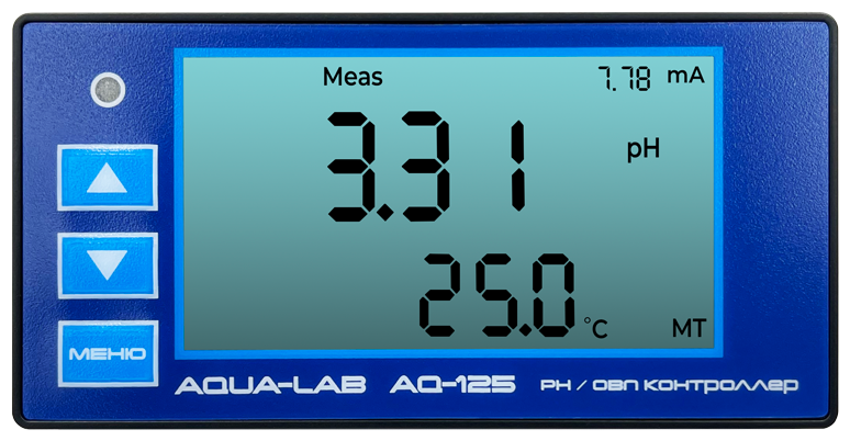 AQUA-LAB AQ-125 промышленный PH/ORP метр для воды (без электродов)