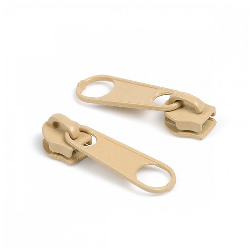 фото Замок maxzipper без фиксатора сп #3 цв. f277 бежевый уп.1000 шт max zipper