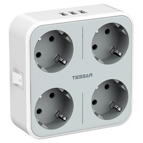 Сетевые фильтры TESSAN TS-302-DE Grey