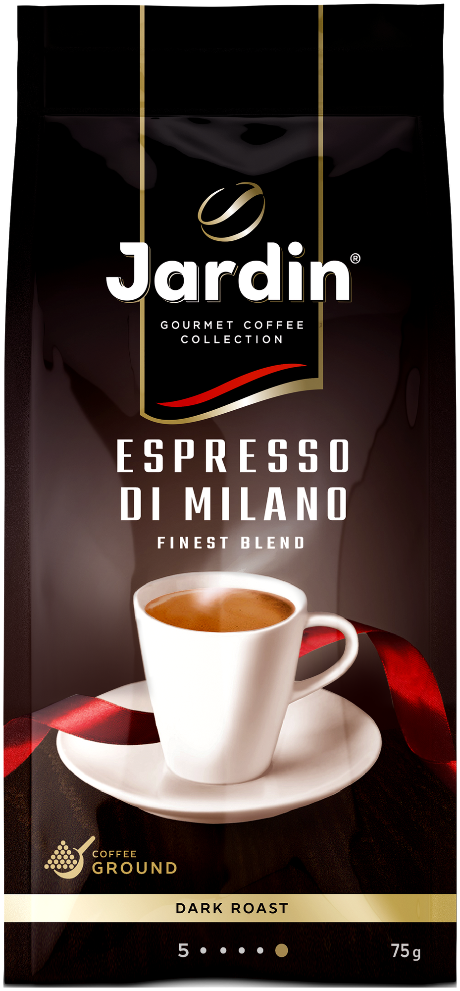 Кофе молотый Jardin Espresso Di Milano (Жардин Эспрессо Ди Милано), 75 г 6011016 - фотография № 2