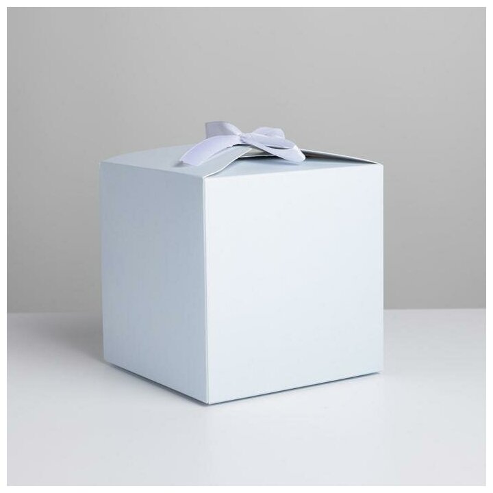 Коробка складная «Голубая», 12 × 12 × 12 с
