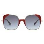 Солнцезащитные очки GIGIBARCELONA ADARA Red & Silver (00000006282-6) - изображение