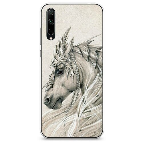 фото Силиконовый чехол "мифическая лошадь" на honor 30i / хонор 30i case place