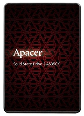 Твердотельный накопитель SSD 2.5" 256 Gb Apacer Panther AS350X Read 560Mb/s Write 540Mb/s 3D NAND TLC