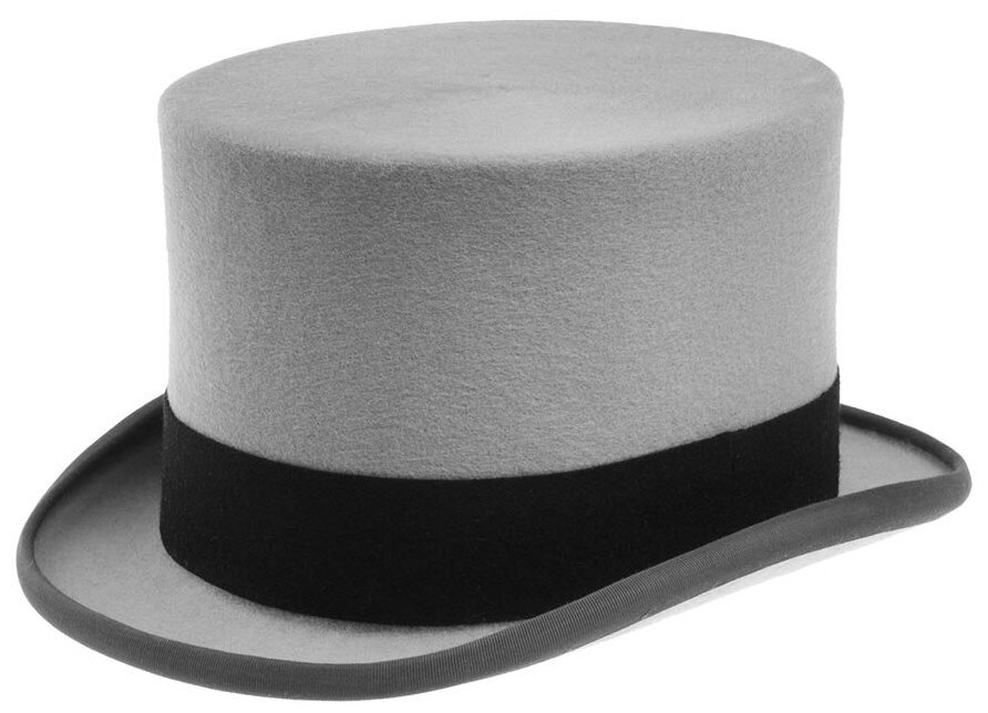 Шляпа цилиндр CHRISTYS WOOL FELT TOP HAT cst100006 