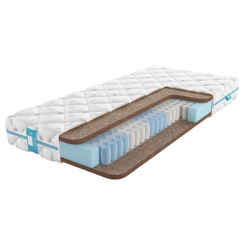 фото Матрас промтекс-ориент soft бикокос, 70x190 см, пружинный