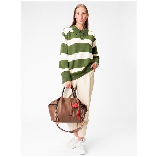 фото Сумка женская b1779-2 tlz-khaki/светло-коричневый balina