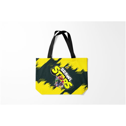 фото Сумка-шоппер / 46х35 см / геймерам / brawl stars burnettie