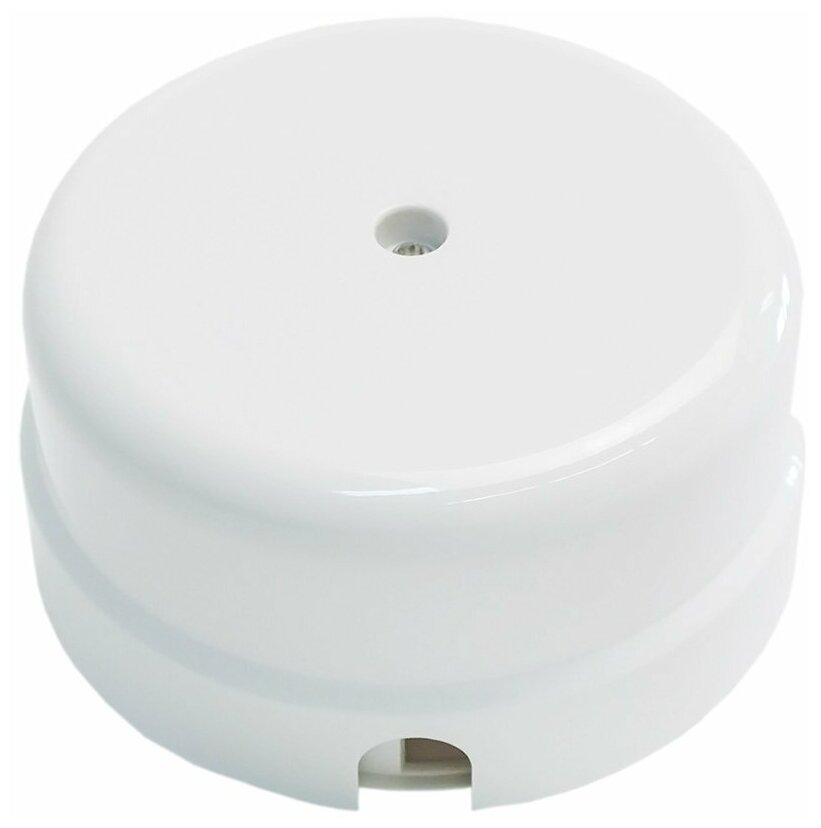 фото Пластиковая распределительная коробка Edisel Basic, белая, RKKB-01