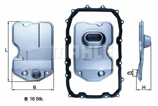 Фильтр гидравлический KNECHT HX160KIT