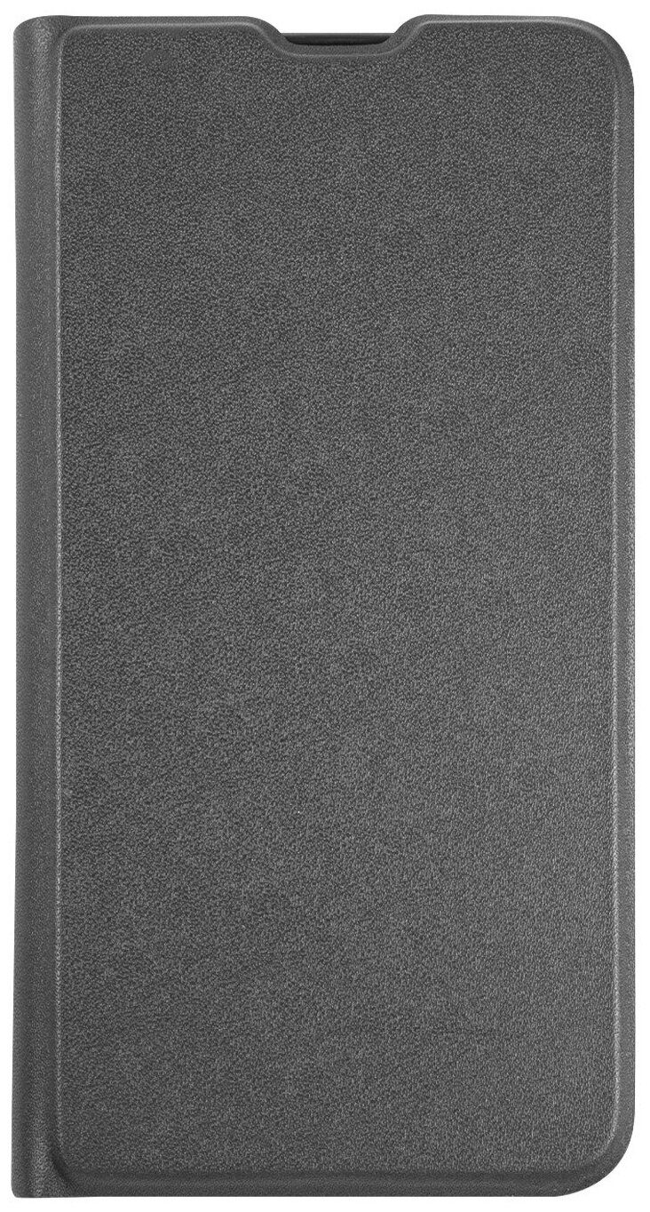 Защитный чехол-книжка с застежкой на магнитах на ZTE Blade A31 /ЗТЕ Блейд А31/ Искуcственная кожа/ серый