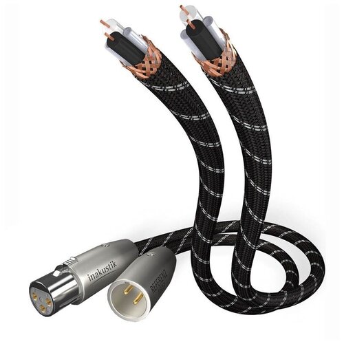 кабель аудио 2xxlr 2xxlr silent wire nf 8 mk2 xlr 2х1m Кабель аудио 2xXLR - 2xXLR Inakustik 0071840153 Referenz NF-803 XLR 1.5m