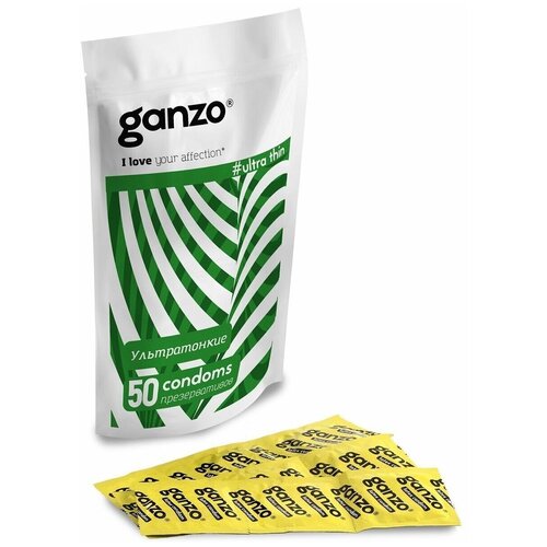 Ультратонкие презервативы Ganzo Ultra thin - 50 шт. ультратонкие презервативы ganzo ultra thin