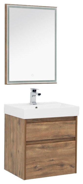 фото Aquanet Комплект мебели Aquanet Nova Lite 60 дуб рустикальный, 2 ящика