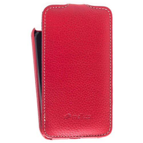 Кожаный чехол для Nokia Lumia 620 Melkco Leather Case - Jacka Type (Red LC) чехол флип кейс для samsung sm a510 galaxy a5 2016 кожа цвет красный melkco jacka type red