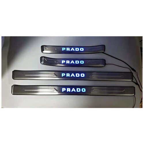 фото Накладки на пороги для toyota land cruiser prado 150 autonew16
