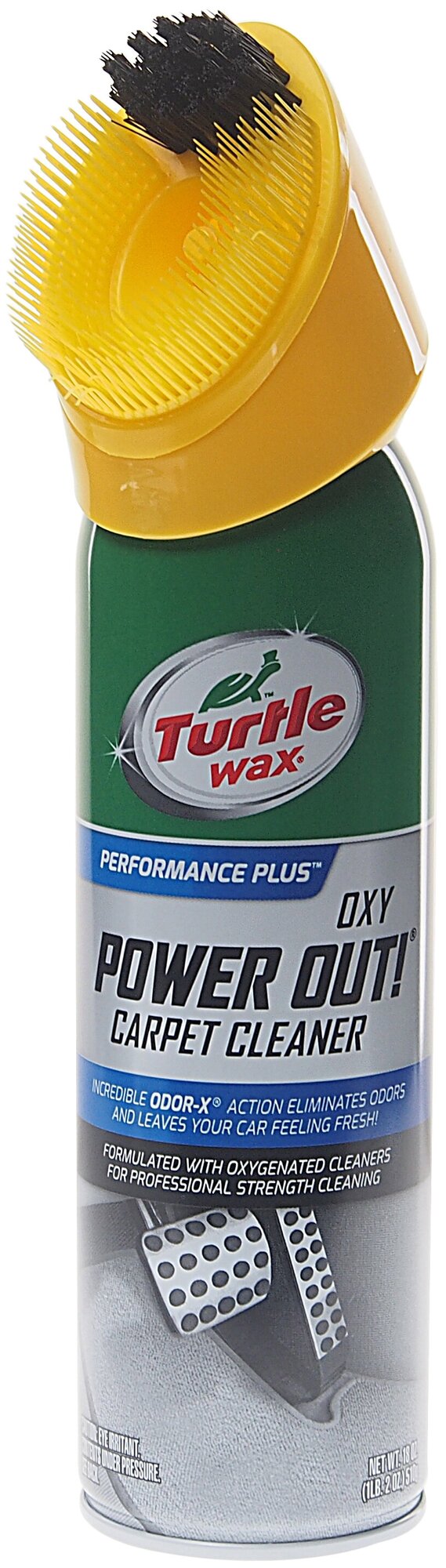 Очиститель обивки салона Turtle Wax TW-244 пенный, с щеткой, 510гр