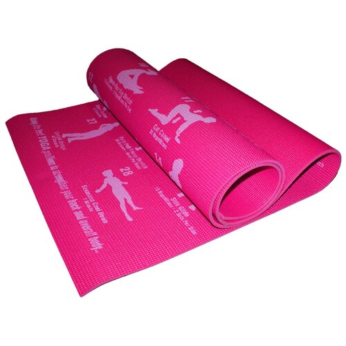 Коврик для йоги. Цвет розовый. RW-6-МА
