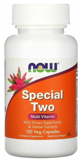 Now Foods Special Two 120 капсул
