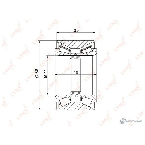 Wb1402 Подшипник Передней Ступицы Suzuki Swift (2005-) 4344054g02 QML арт. WB1402