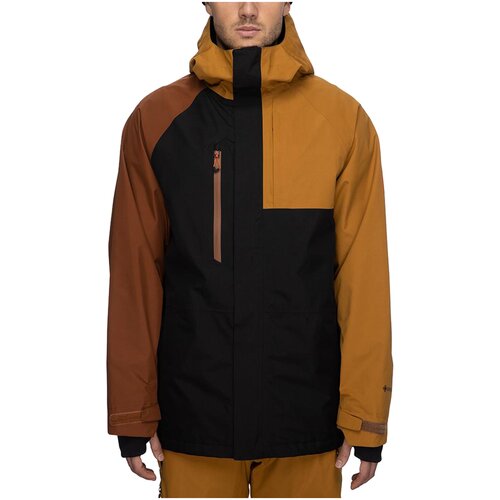 Куртка сноубордическая 686 Glcr Gore-Tex Core Golden Brown Clrblk (US:M)