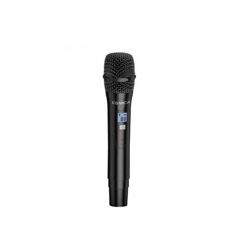 stereo microphone comica cvm vs10 xy cardioid mini mic for gopro camera android smartphone video recording 3 5mm trs Микрофон проводной Comica CVM-WM100 Plus HTX, разъем: mini jack 3.5 mm, черный