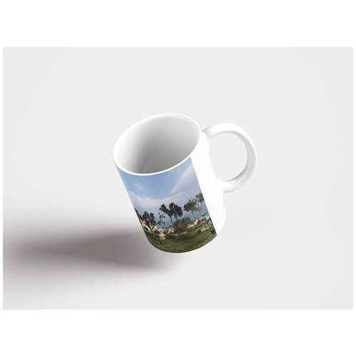 фото Кружка "израиль, работа мобильных, церковь 320 мл. белая lotsprints