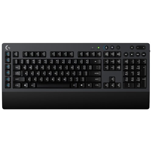 Игровая беспроводная клавиатура Logitech G G613 Romer-G, черный, английская игровая клавиатура logitech g g613 romer g черный