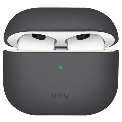 Чехол Uniq LINO Liquid silicone для AirPods 3 (2021), серый