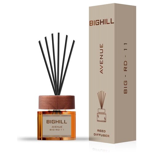 Eyfel BIGHILL Ароматизатор для дома AVENUE/Диффузор ароматический AVENUE/Аромадиффузор AVENUE/Диффузор для дома AVENUE/Аромат для дома AVENUE 120мл