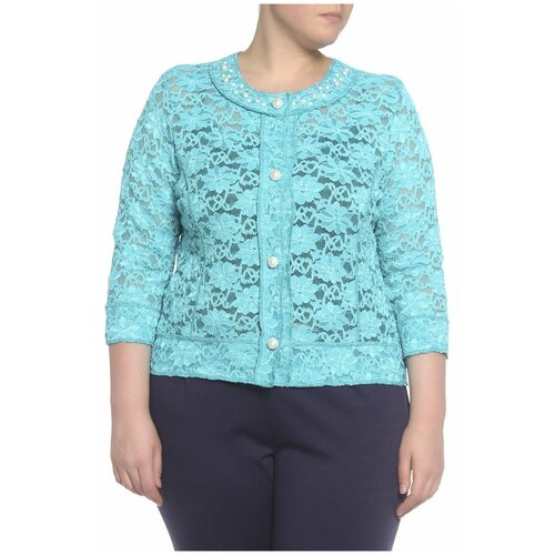 Пиджак,Valtusi,бирюзовый,Арт.1521 (XL)