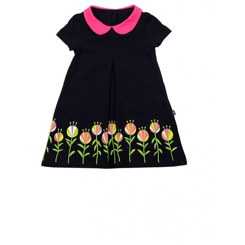 Платье для девочек Mini Maxi, модель 2630, цвет синий, размер 104