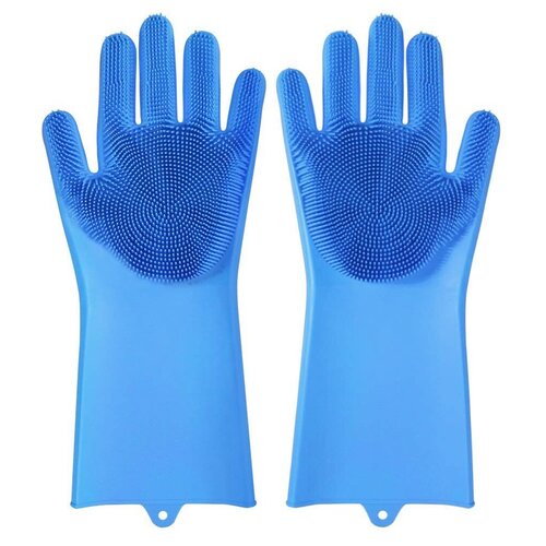Перчатки многофункциональные силиконовые для мытья и чистки - 2 штуки