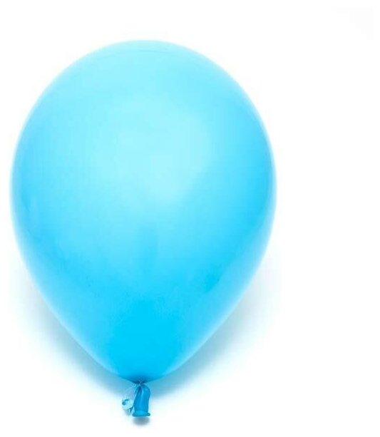 Синие надувные шары в подарок на день рождения для мальчика и встречу из роддома, в наборе 15 штук