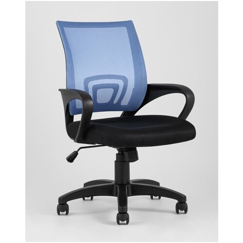 фото Кресло офисное topchairs simple, голубое stool group