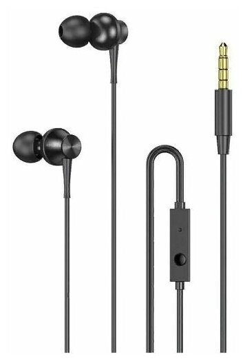 Наушники Awei PC-1 черные с микрофоном