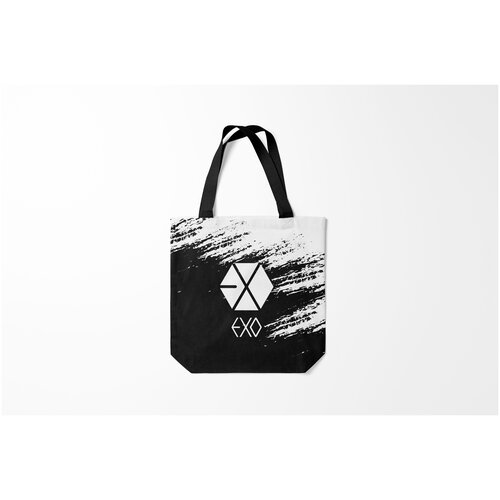 фото Сумка-шоппер / 40х40 см / k pop / exo band. burnettie