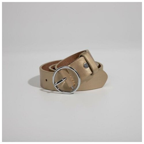 фото Ремень детский, ширина 3 см, винт, пряжка металл, цвет золотистый нет бренда