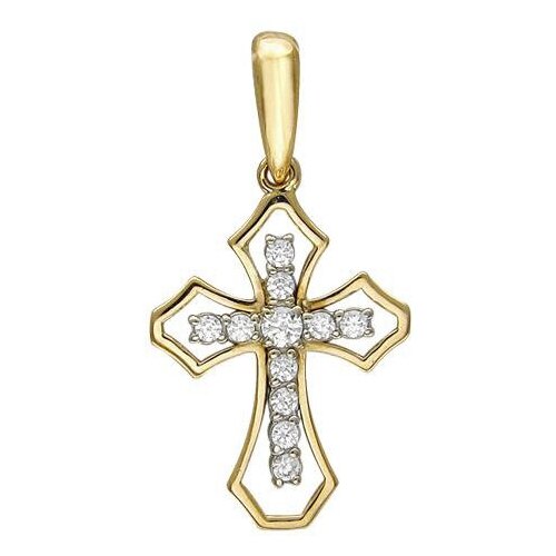 фото Подвеска из золота 01р160681ж эстет