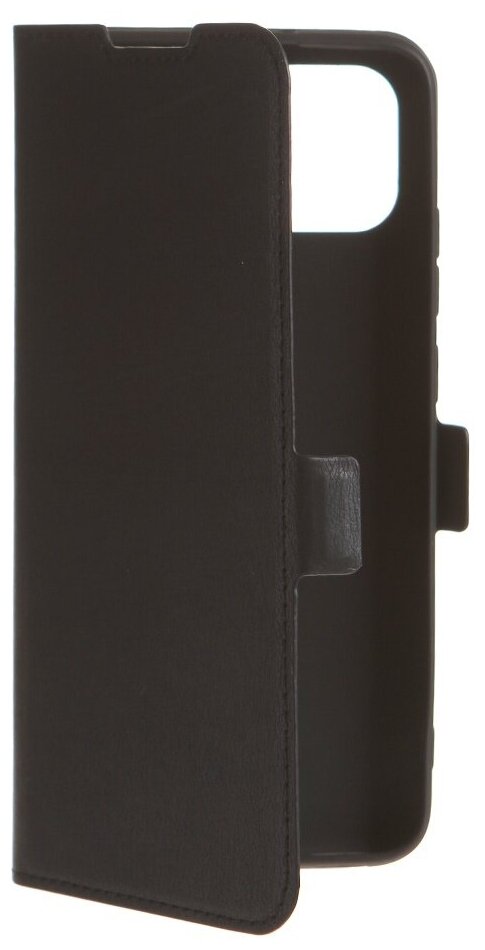 DF / Чехол с флипом для Samsung Galaxy A03 смартфона Самсунг Галакси А03 DF sFlip-92 (black) / черный