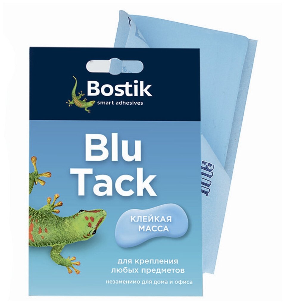 Клейкая масса Bostik BLU TACK 50г на блистере