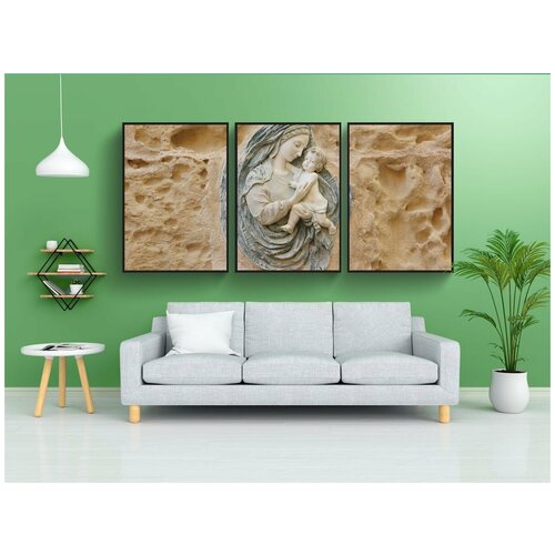 фото Набор модулных постеров для интерьера "мальта, мдина, изобразительное искусство" 60x90 см. в тубусе, без рамки lotsprints