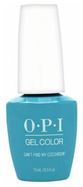 OPI GelColor гель-лак Can't find my czechbook