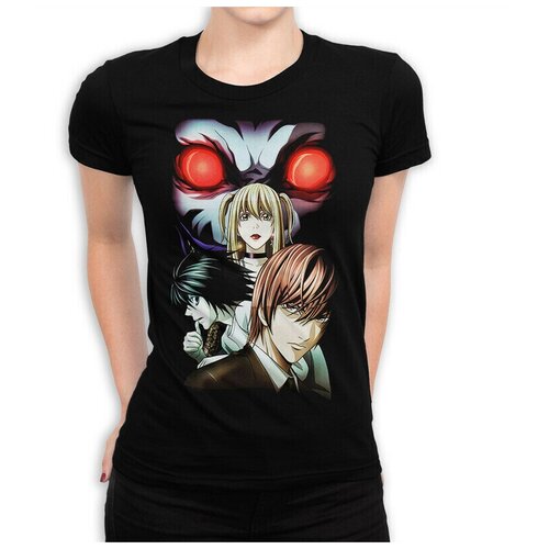 Футболка DreamShirts Death Note Женская черная XL